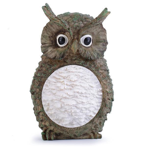 Solar Powered Owl Outdoor Light