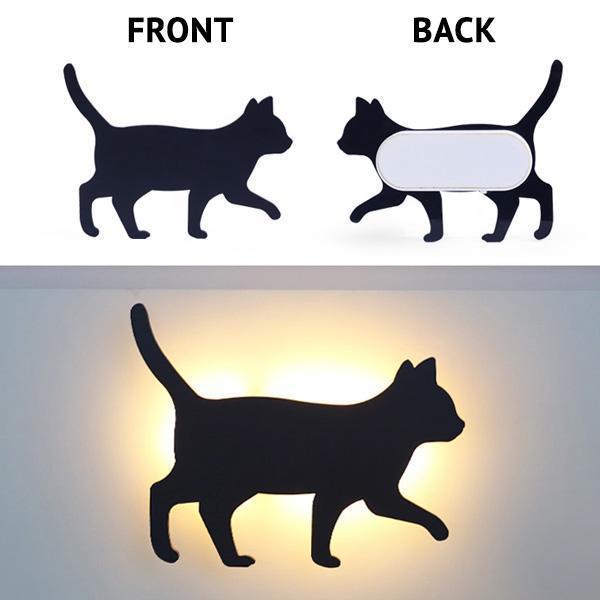 Sound Activated Cat Night Light (Various Designs)