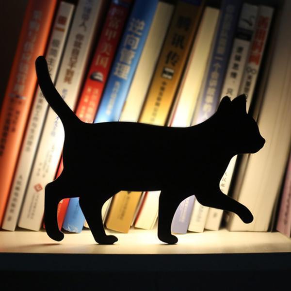 Sound Activated Cat Night Light (Various Designs)