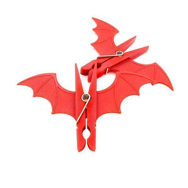 Spooky Bat Clothes Pegs (Various Colors)