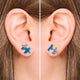 Starry Night Puzzle Earrings