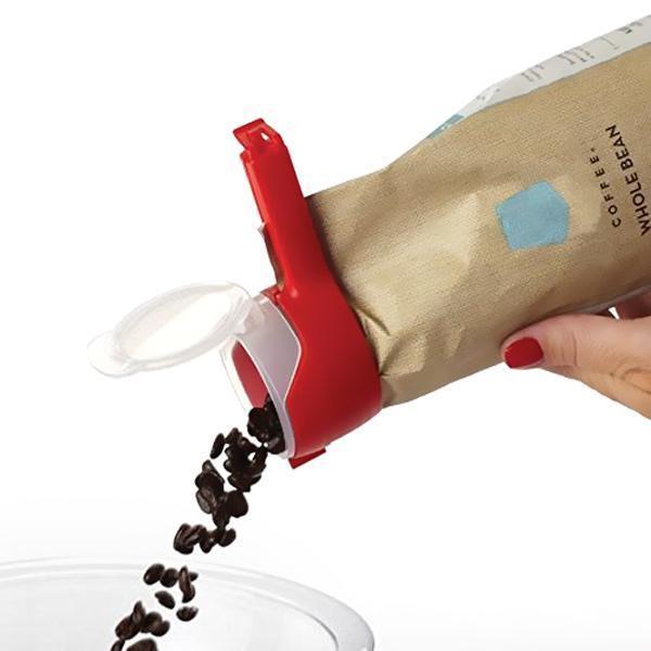 2-in-1 Bag Seal Clip Pourer (Set of 2)