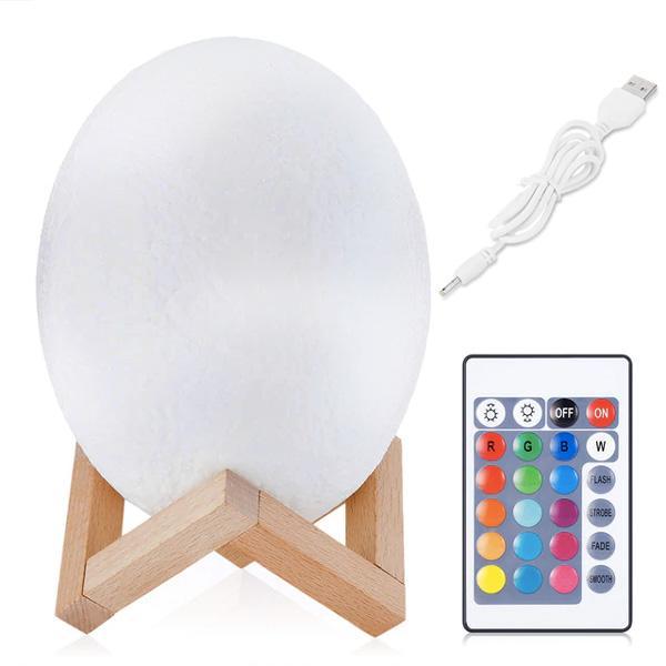 3D Dinosaur Egg Color Change Nightlight