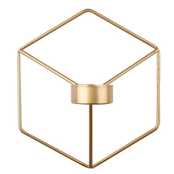 3D Geometric Wall Candle Holder (Various Colors)