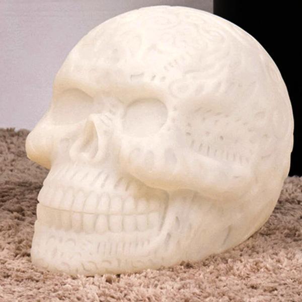 3D Sugar Skull Color Change Night Light