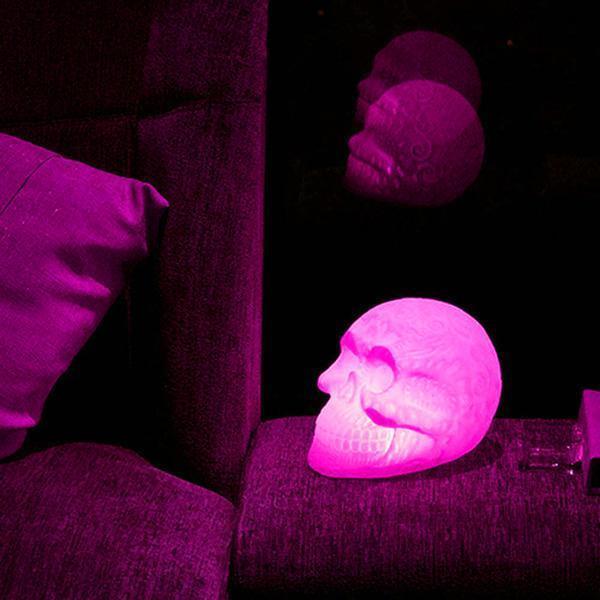 3D Sugar Skull Color Change Night Light