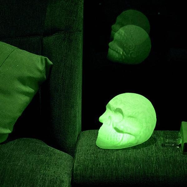 3D Sugar Skull Color Change Night Light
