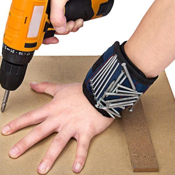 Adjustable Magnetic Tool WristBand (Various Colors)
