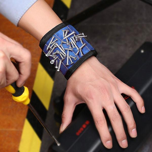 Adjustable Magnetic Tool WristBand (Various Colors)