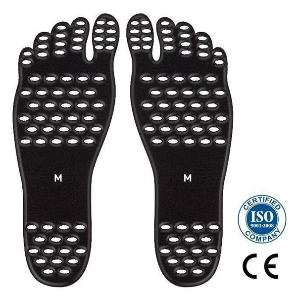 Barefoot Stick On Slippers