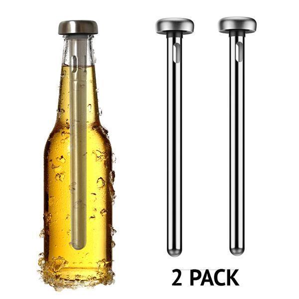 Beer Chiller Beverage Cooling Stick (Set of 2)