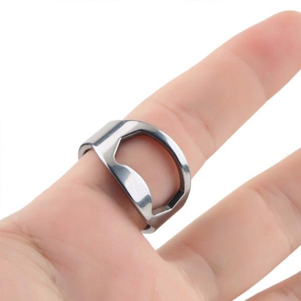 Beer Ring Bottle Opener (Various Colors)