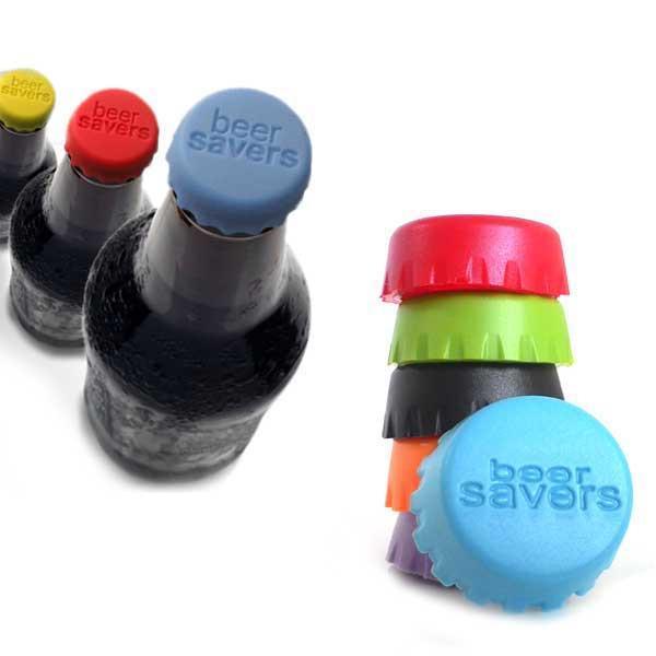 Beer Savers Bottle Caps, Set of 6
