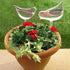 Bird Self Watering Glass Globe