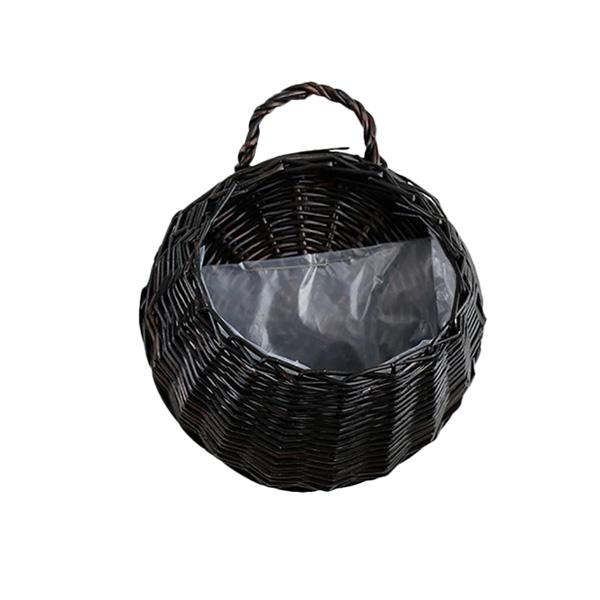 Woven Hanging Planter Wicker Basket (Various Designs)