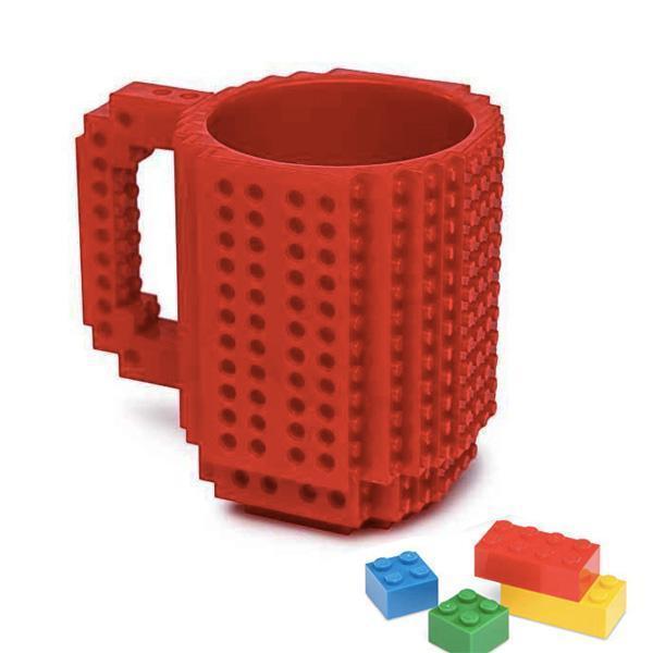 Build-On Brick Mug (Various Colors)