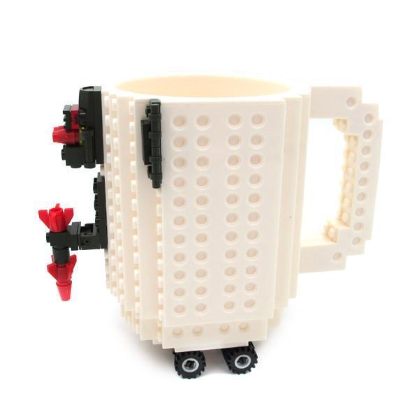 Build-On Brick Mug (Various Colors)