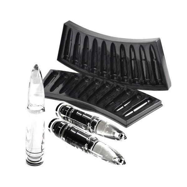 Bullet and Gun Ice Cube Tray (Various Designs)