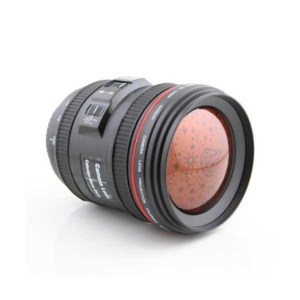 DSLR Camera Lens Projection Alarm Clock (Various Colors)