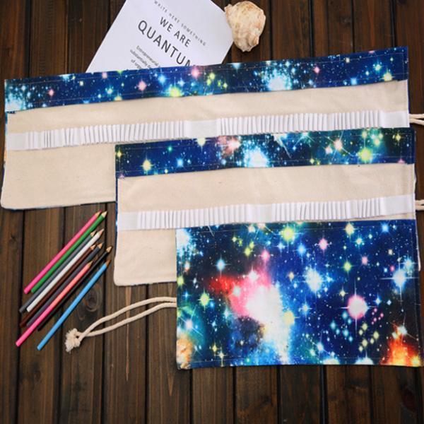 Cosmic Galaxy Roll Up Pencil Case (Various Sizes)
