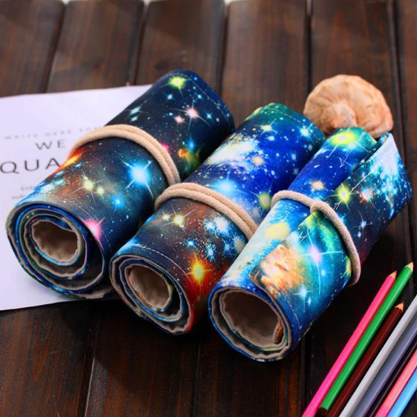 Cosmic Galaxy Roll Up Pencil Case (Various Sizes)