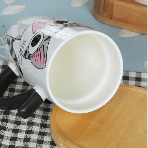 Cute Cat Ceramic Mug (Various Designs)