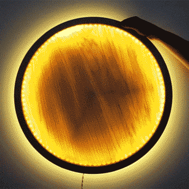 Rotatable Halo Eclipse Lamp