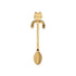 Hanging Cat Teaspoon (Various Colors)