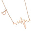 Heartbeat Cardiogram Necklace