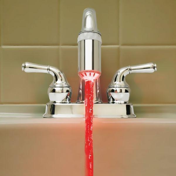Heat Sensitive LED Water Faucet
