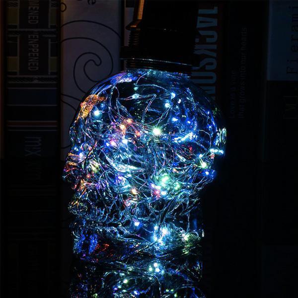 Holographic Skull Lightbulb (Various Colors)