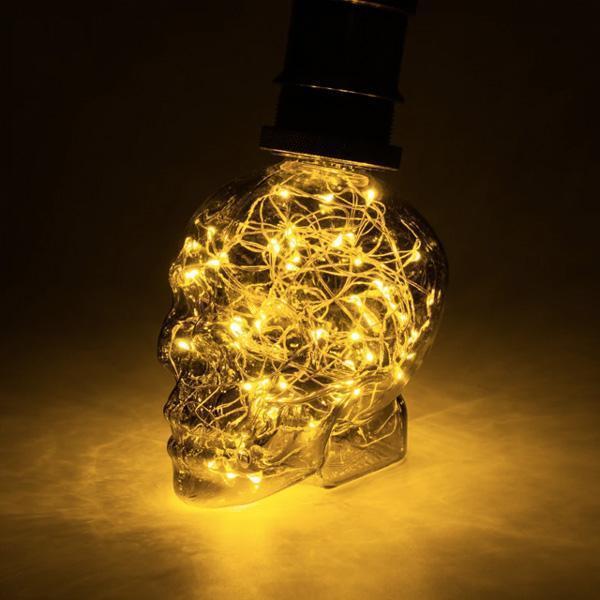 Holographic Skull Lightbulb (Various Colors)