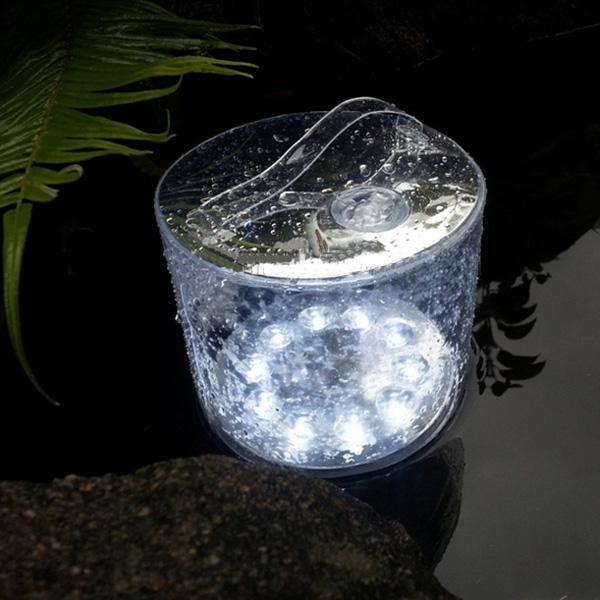 Inflatable Solar LED Lantern (Set of 4)