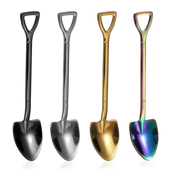 Pitchfork and Shovel Shaped Cutlery (Various Colors)