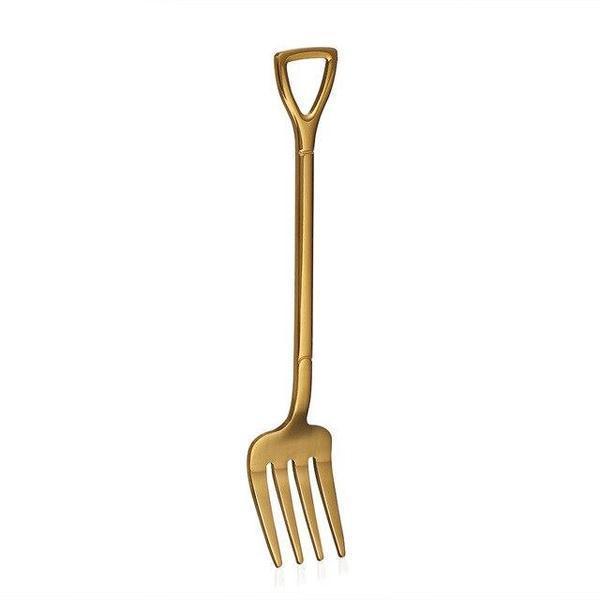 Pitchfork and Shovel Shaped Cutlery (Various Colors)