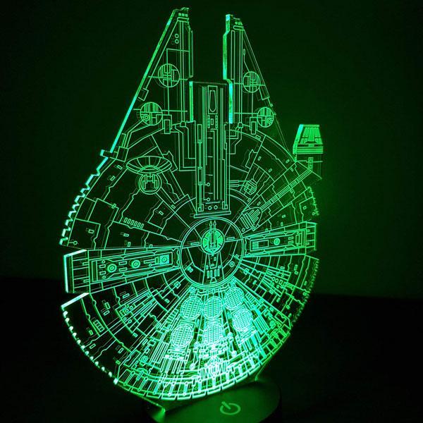 Star Wars 3D Deco Lamps (Various Designs)