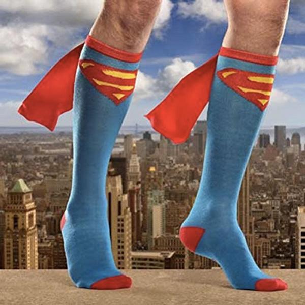 Superman Caped Socks (1 pair)