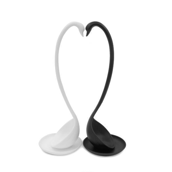 Swan Ladle with Saucer (Various Colors)