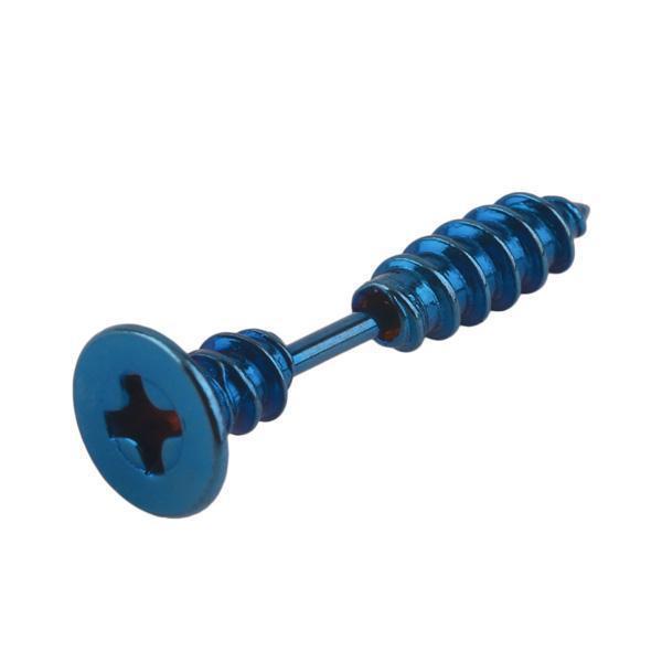 Through Your Ear Screw Earrings (1pc)