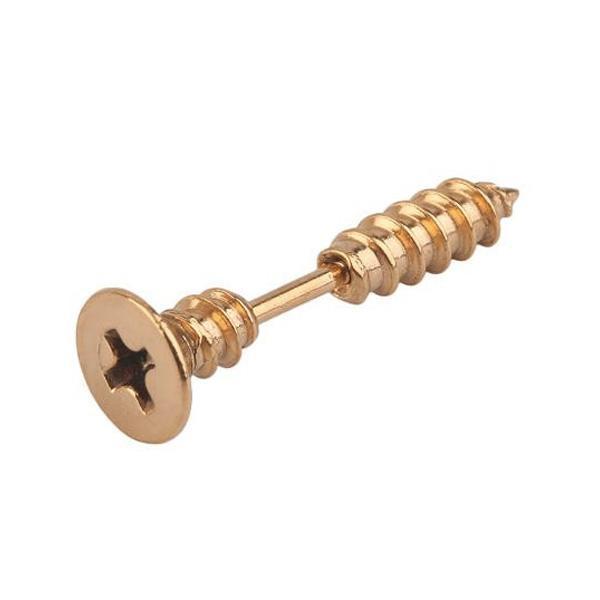 Through Your Ear Screw Earrings (1pc)