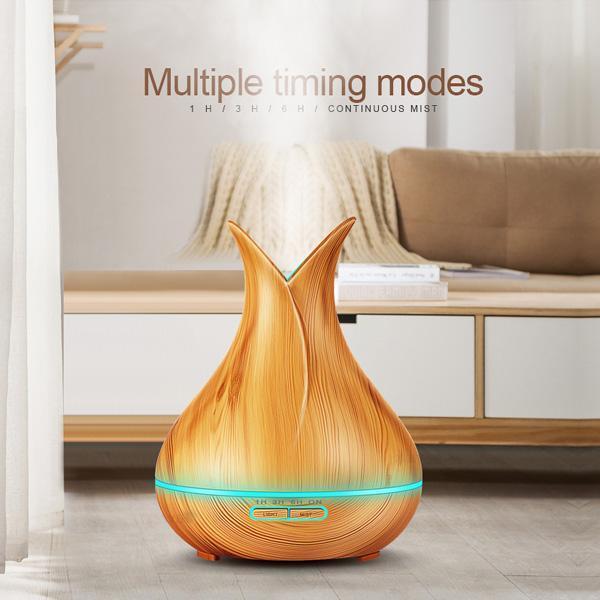 Ultrasonic Essential Oil Diffuser Humidifier (Various Colors)