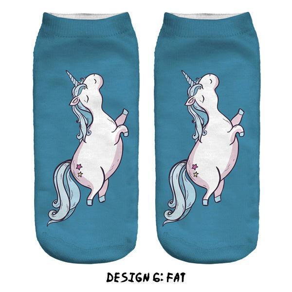 Unicorn Ankle Socks (Various Designs)