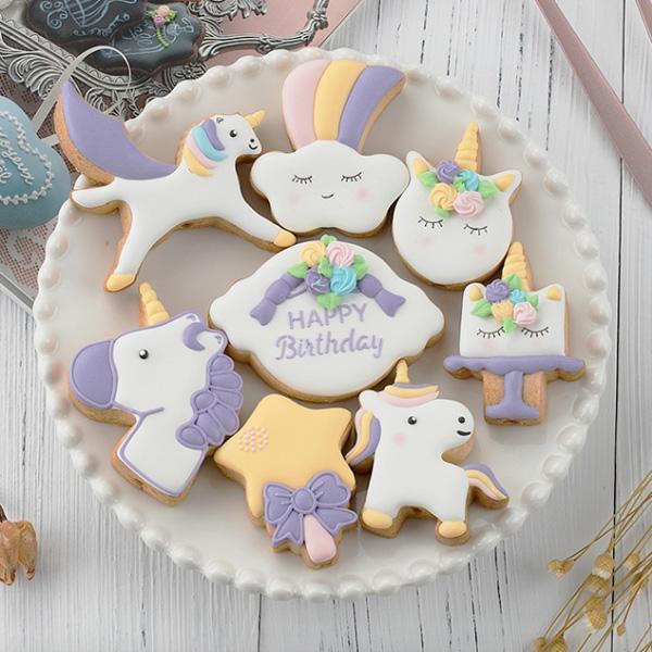 Unicorn Cookie Cutters (Set of 8)