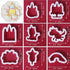 Unicorn Cookie Cutters (Set of 8)