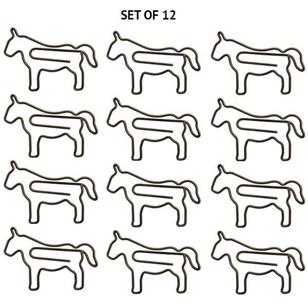 Unicorn Paper Clips (Set of 12)