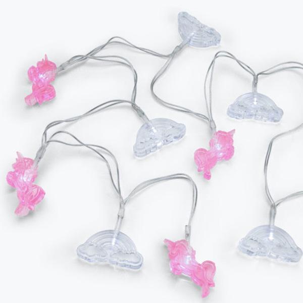 Unicorn Rainbow Fairy Lights (Set of 10)