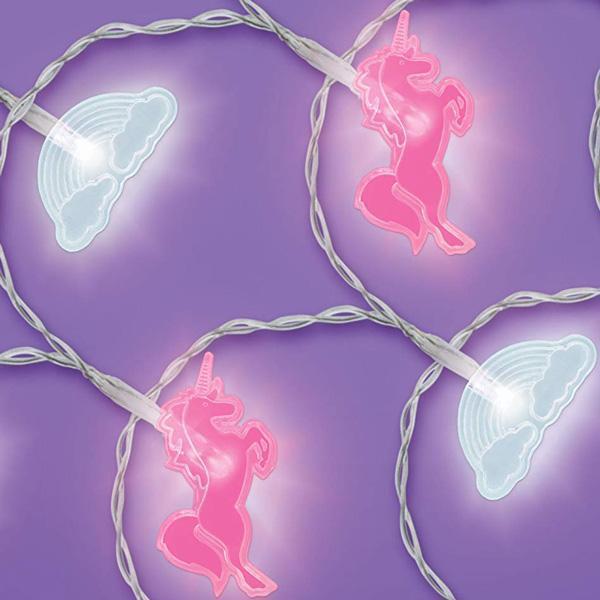 Unicorn Rainbow Fairy Lights (Set of 10)