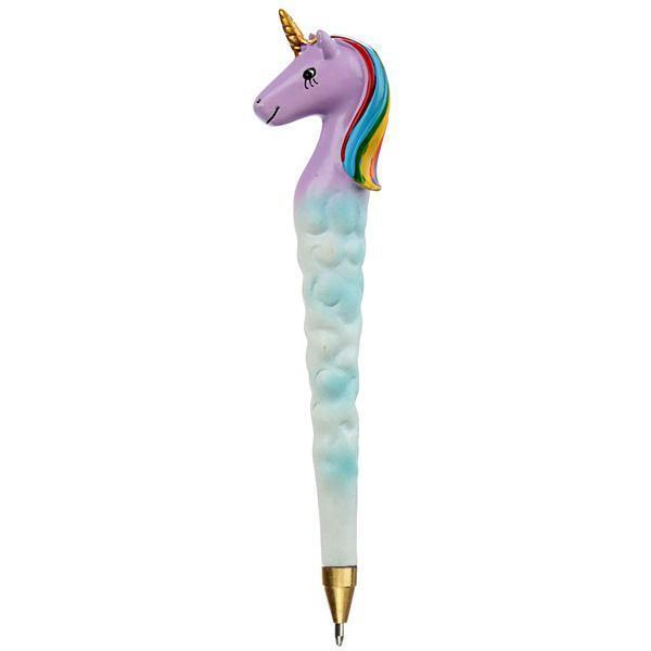 Unicorn Sculpted Pen (Various Colors)