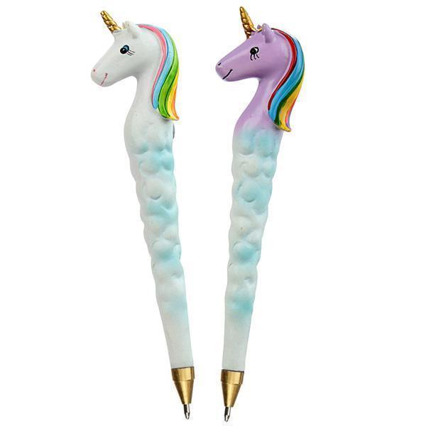 Unicorn Sculpted Pen (Various Colors)