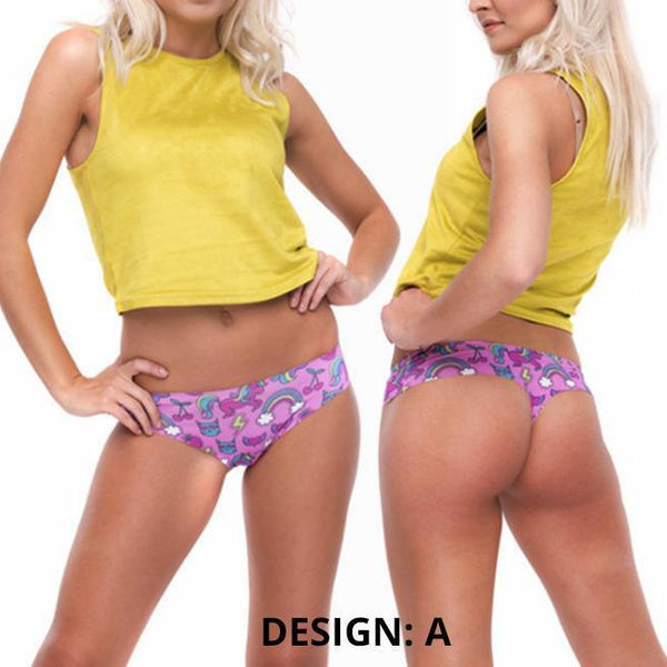 Unicorn Thong Panties (Various Designs)